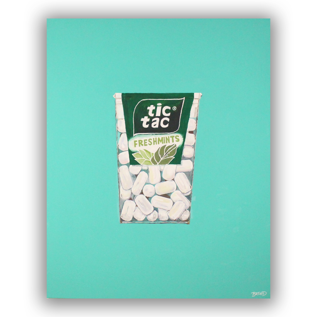 Tic Tac 20 Years Later — 48x60 Acrylic on Canvas